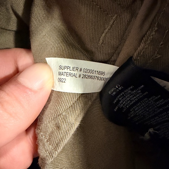 Ralph Lauren Double RL Women’s Stretch Skinny Cargo Pant Olive Green Size 28 RRL - Picture 14 of 16